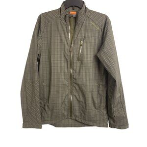 Merrell Aeroblock Plaid Outdoor Hiking Lightweight Jacket Size S/P‎
